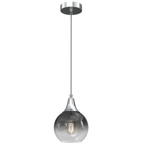 Lampa wisząca MONTE SILVER fi 150 1xE27