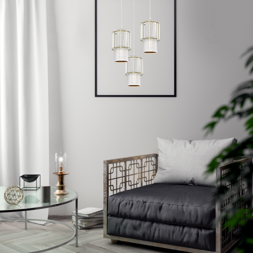 Lampa wisząca BLANCO 3xE27