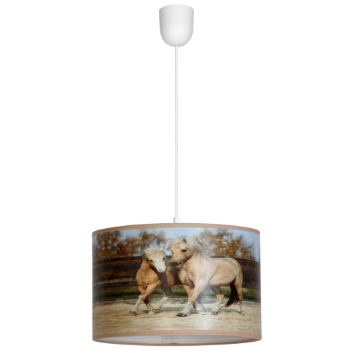 Lampa Wisząca HORSES 1xE27