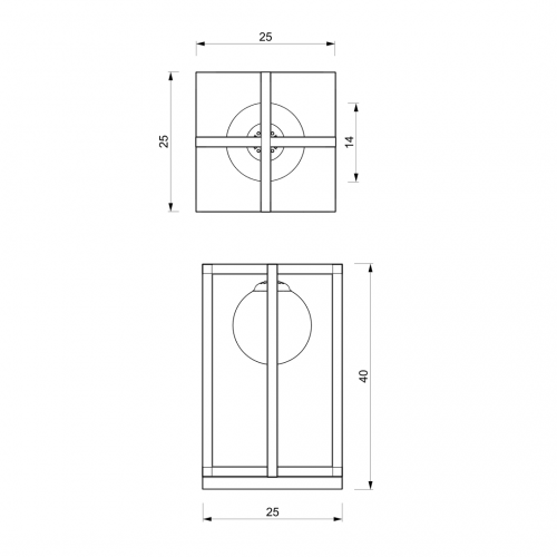 Lampa stołowa DIEGO 1xE14