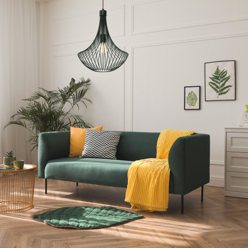 Lampa wisząca CESTA GREEN 1xE27