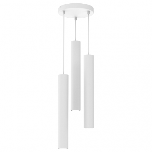 Lampa wisząca HUDSON WHITE 3xGU10