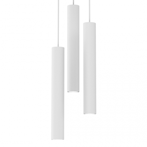 Lampa wisząca HUDSON WHITE 3xGU10