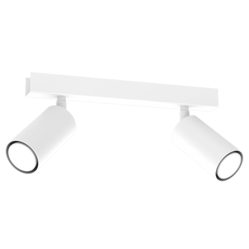 Lampa sufitowa HUDSON WHITE 2xGU10