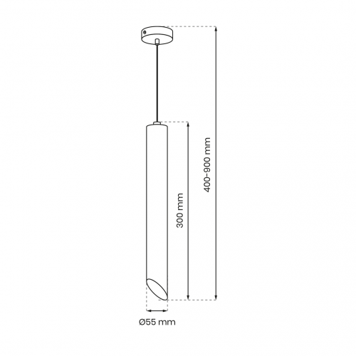 Lampa wisząca CORTE 1xGU10