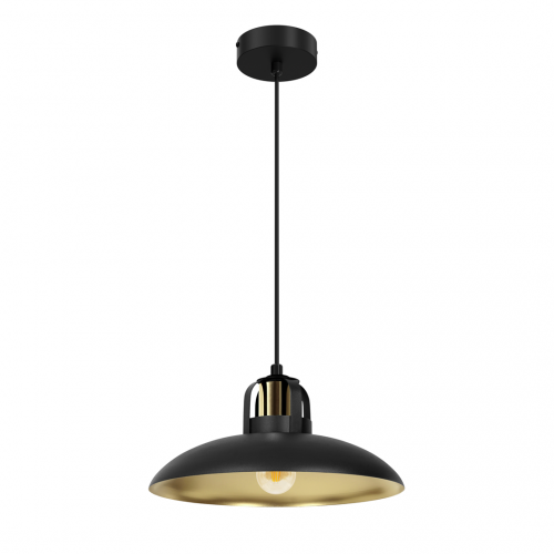 Lampa wisząca FELIX BLACK/GOLD 1xE27