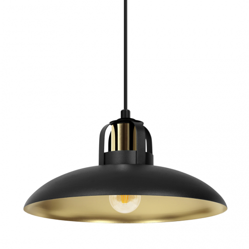 Lampa wisząca FELIX BLACK/GOLD 1xE27