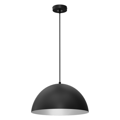 Lampa wisząca BETA BLACK/WHITE 1xE27 35cm