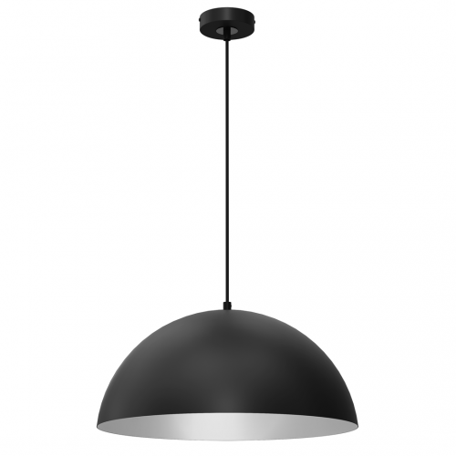 Lampa wisząca BETA BLACK/WHITE 1xE27 45cm