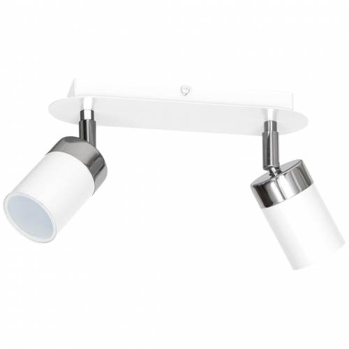 Lampa sufitowa JOKER WHITE/CHROME 2xGU10