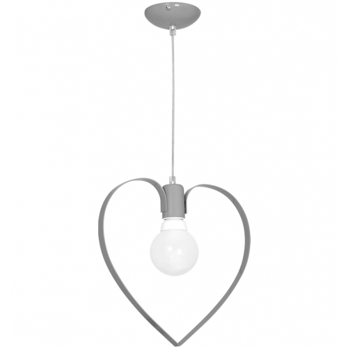 Lampa wisząca AMORE GREY 1xE27