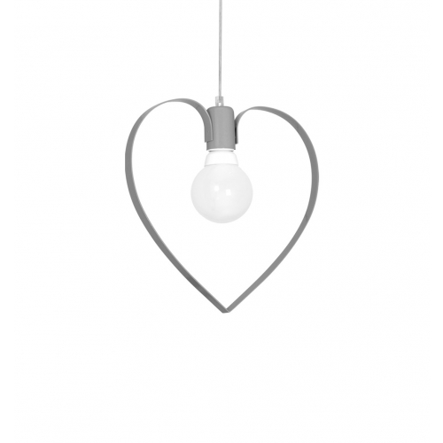 Lampa wisząca AMORE GREY 1xE27