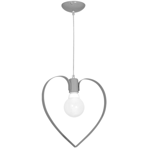 Lampa wisząca AMORE GREY 1xE27