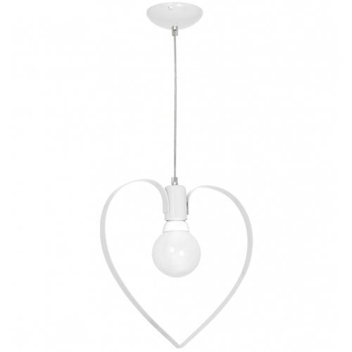 Lampa wisząca AMORE WHITE 1xE27