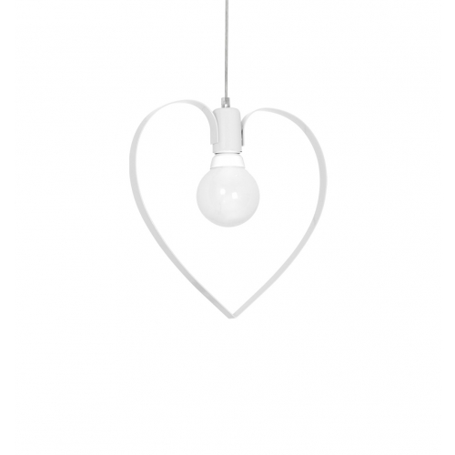 Lampa wisząca AMORE WHITE 1xE27