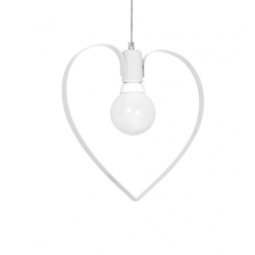 Lampa wisząca AMORE WHITE 1xE27