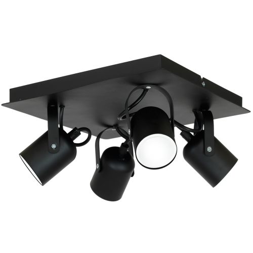 Lampa sufitowa PICO BLACK 4xGU10