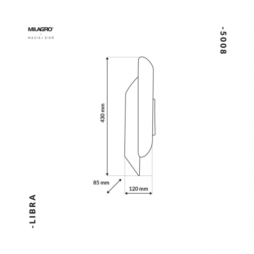 Kinkiet LIBRA 4xE14