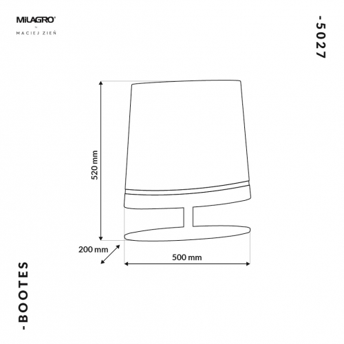 Lampa Stojąca BOOTES 1xE27