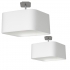 Lampa podsufitowa NAPOLI WHITE/CHROME 1xE27