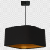 Lampa wisząca NAPOLI BLACK/GOLD 1xE27