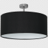 Lampa podsufitowa CASINO BLACK/CHROME 1xE27