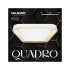 Plafon QUADRO GOLD 38W