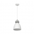 Lampa Wisząca TAURUS WHITE/CHROME 1xE27