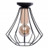 Lampa sufitowa WILL BLACK 1xE27