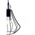 Lampa wisząca JEWEL BLACK 1xE27