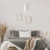 Lampa wisząca VIDAR WHITE 1xGU10