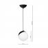 Lampa wisząca SFERA BLACK 1xE14