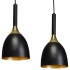 Lampa wisząca CLARK BLACK/GOLD 3xE27