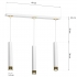 Lampa wisząca DANI WHITE/GOLD 3xGU10