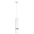 Lampa wisząca VIDAR WHITE/CHROME 1xGU10