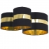 Lampa sufitowa PALMIRA BLACK / GOLD 3xE27