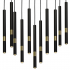 Lampa wisząca MONZA BLACK/GOLD 11xG9 8W