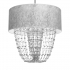 Lampa wisząca ALMERIA SILVER/BLACK 1xE27