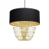 Lampa wisząca ALMERIA BLACK/GOLD 1xE27