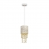 Lampa wisząca ALMERIA WHITE/GOLD 1xE27