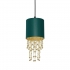 Lampa wisząca ALMERIA GREEN/GOLD 1xE27