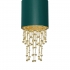 Lampa wisząca ALMERIA GREEN/GOLD 1xE27