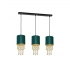 Lampa wisząca ALMERIA GREEN/GOLD 3xE27