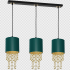 Lampa wisząca ALMERIA GREEN/GOLD 3xE27