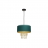 Lampa wisząca ALMERIA GREEN/GOLD 1xE27