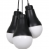 Lampa wisząca HELIOS BLACK 3xE14 40W