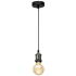 Lampa wisząca EDISON CZARNY 1xE27