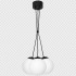 Lampa wisząca LIMA BLACK 3xE14