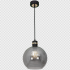 Lampa wisząca OMEGA BLACK/GOLD 1xE27