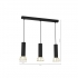 Lampa wisząca DANTE Black/Gold 3x mini GU10